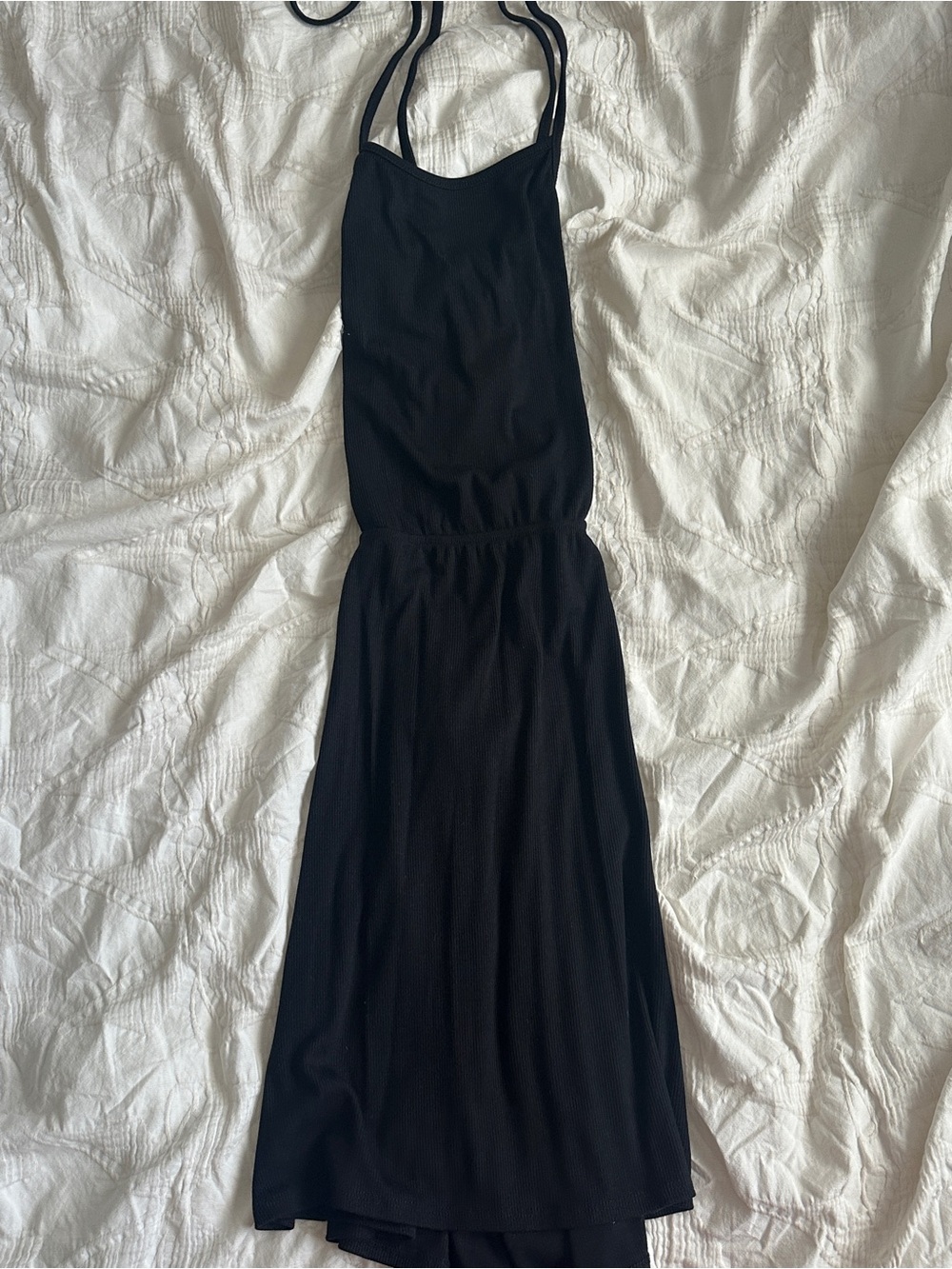 Full Tilt Black Midi Dress